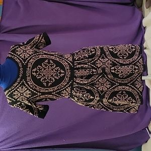 NWT Romeo & Juliet Couture Damask Knit Dress
